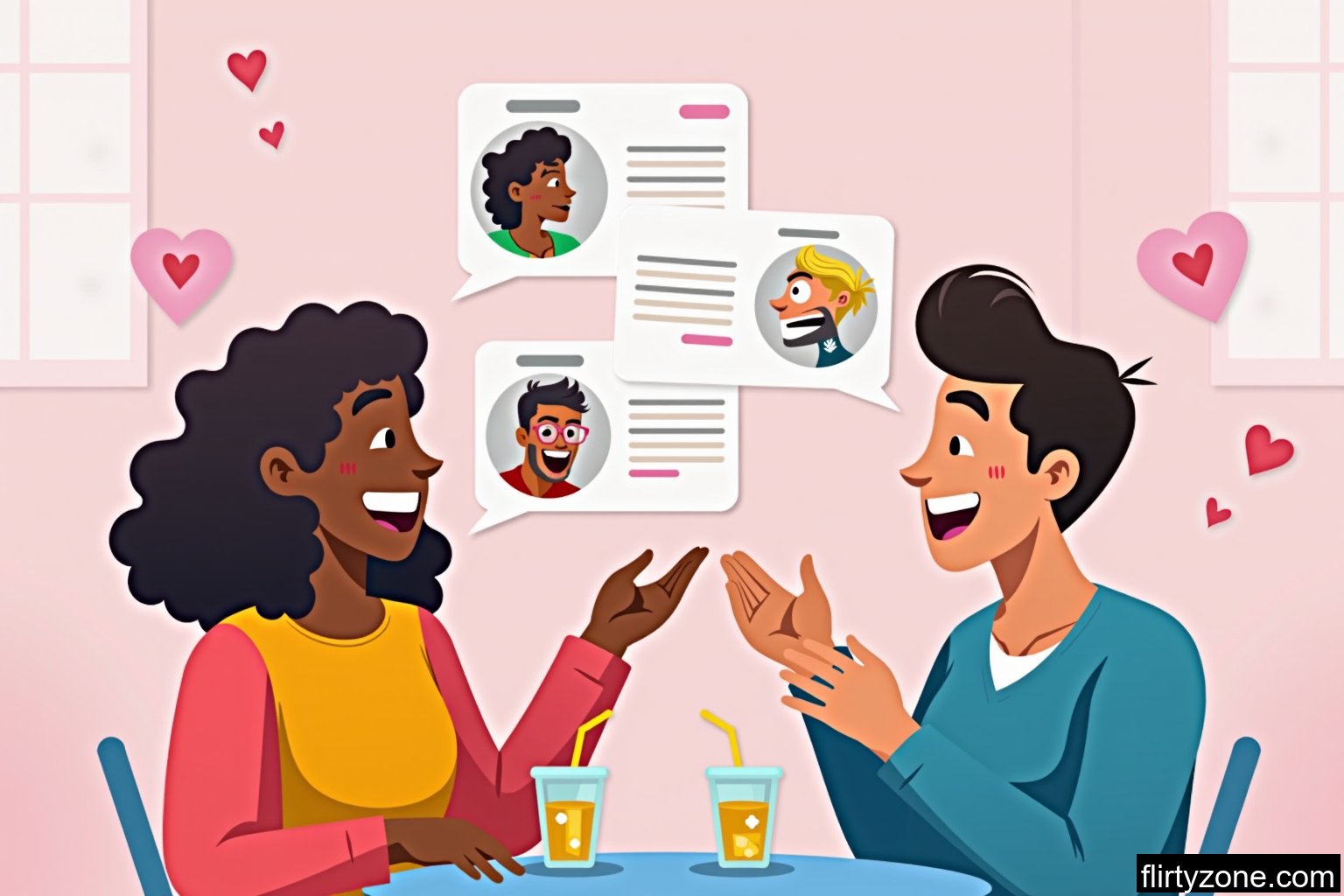 Navigating Virtual Dating: Etiquette and Conversation Tips for FlirtyZone Users